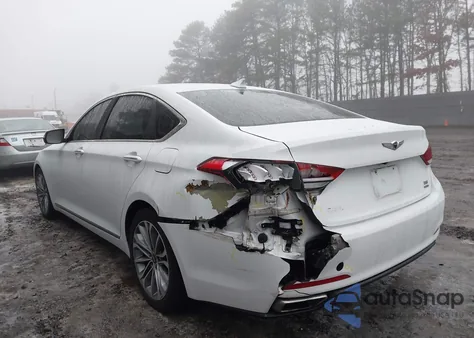 2017 Genesis G80 3.8 z USA, uszkodzony, nr VIN KMHGN4JE6HU177296